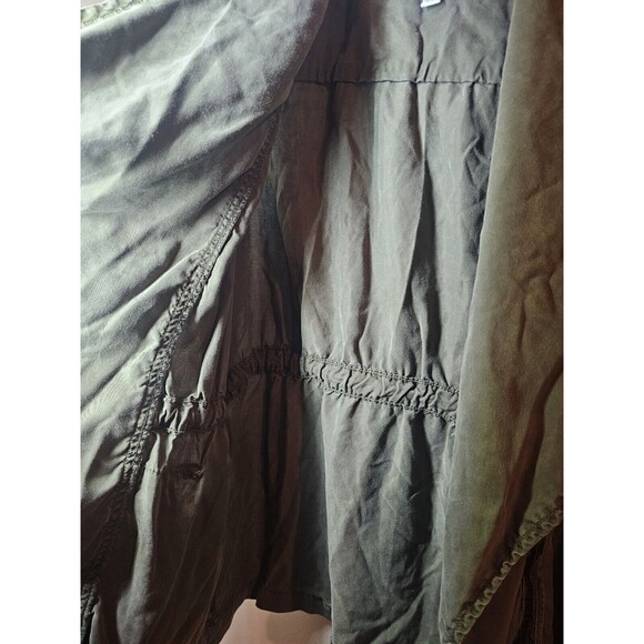 American Eagle Cargo Utility Vest Open Front Military Womens XS - Picture 5 of 8